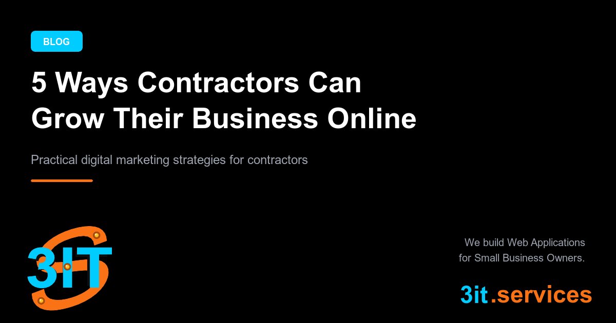 5 Ways Contractors Lose Leads Without a Website